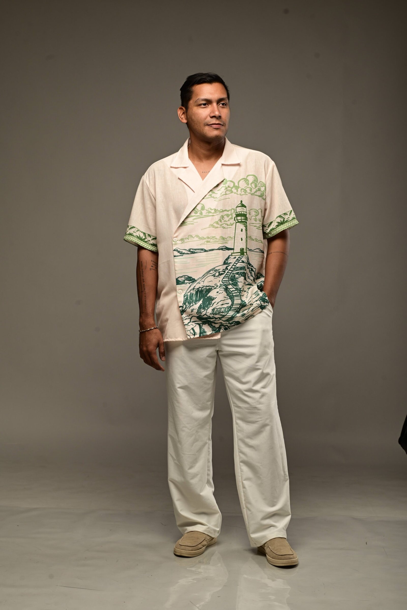 Camisa Prado verde - Image 5