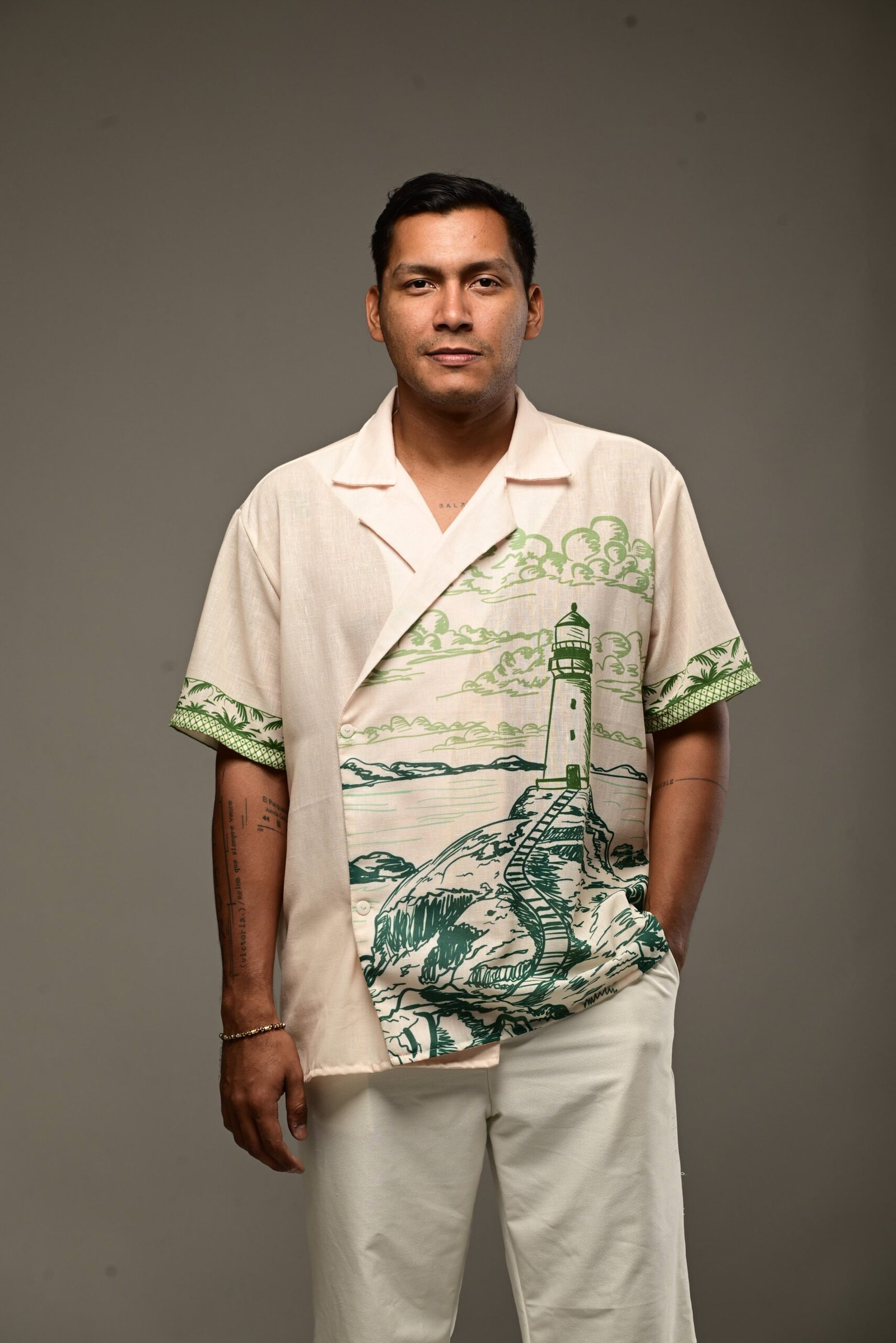 Camisa Prado verde - Image 7