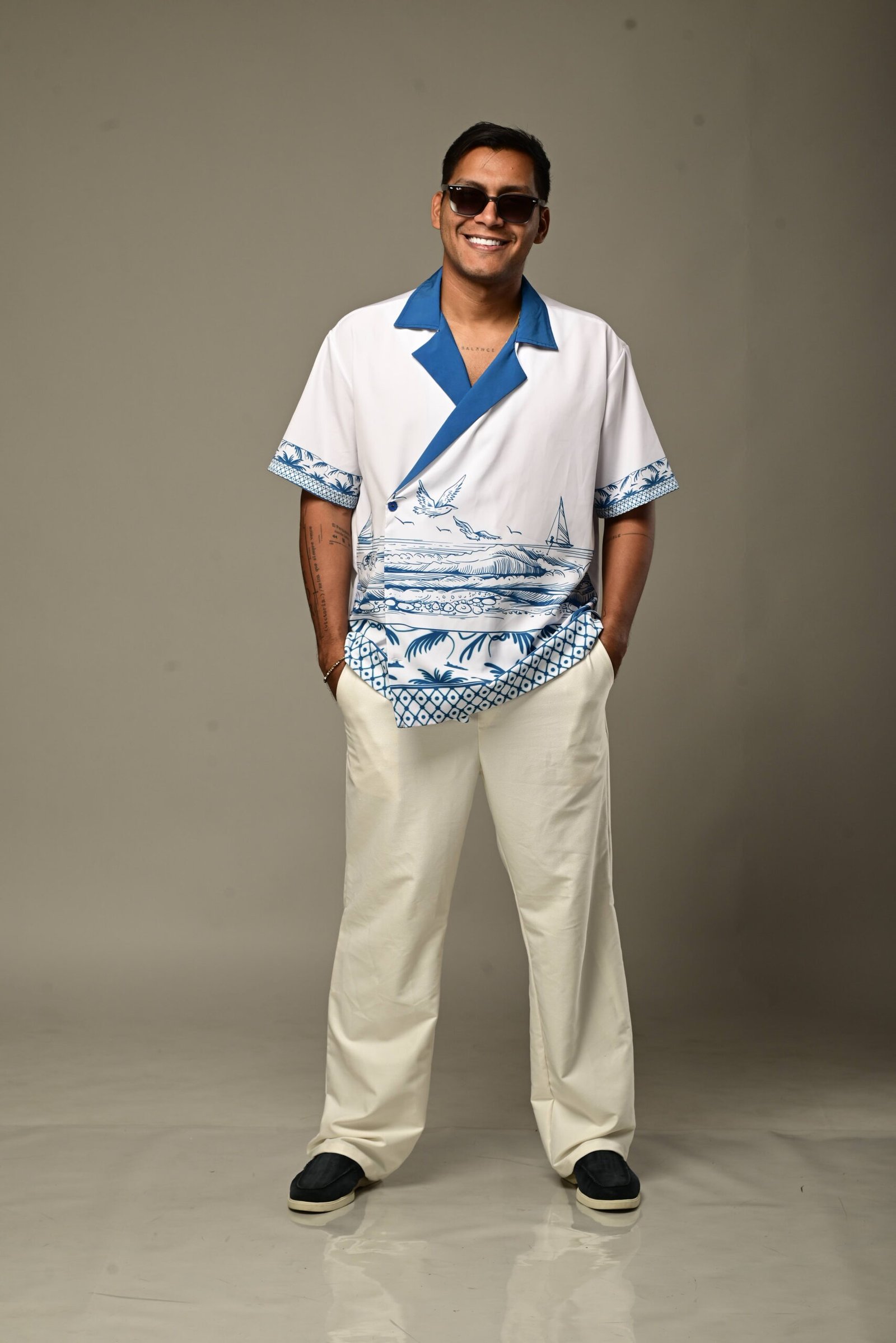 Camisa Antaño Azul - Image 4