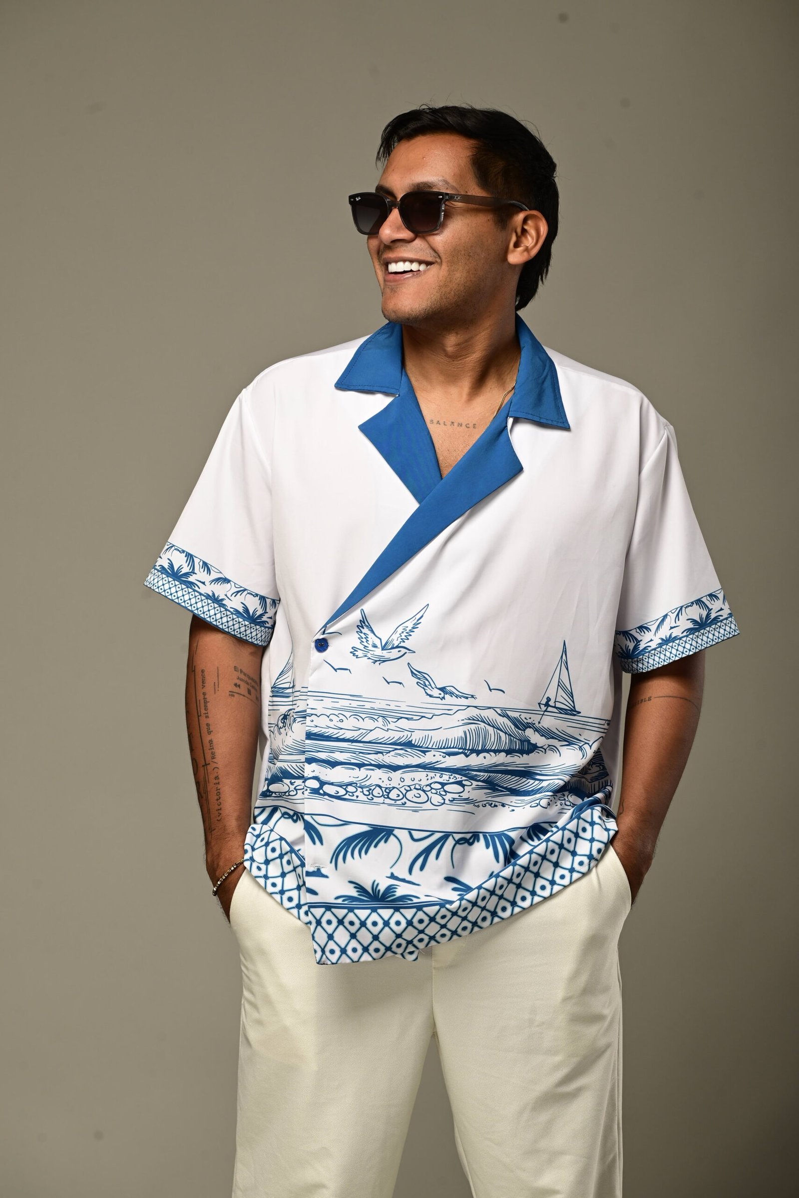 Camisa Antaño Azul - Image 2