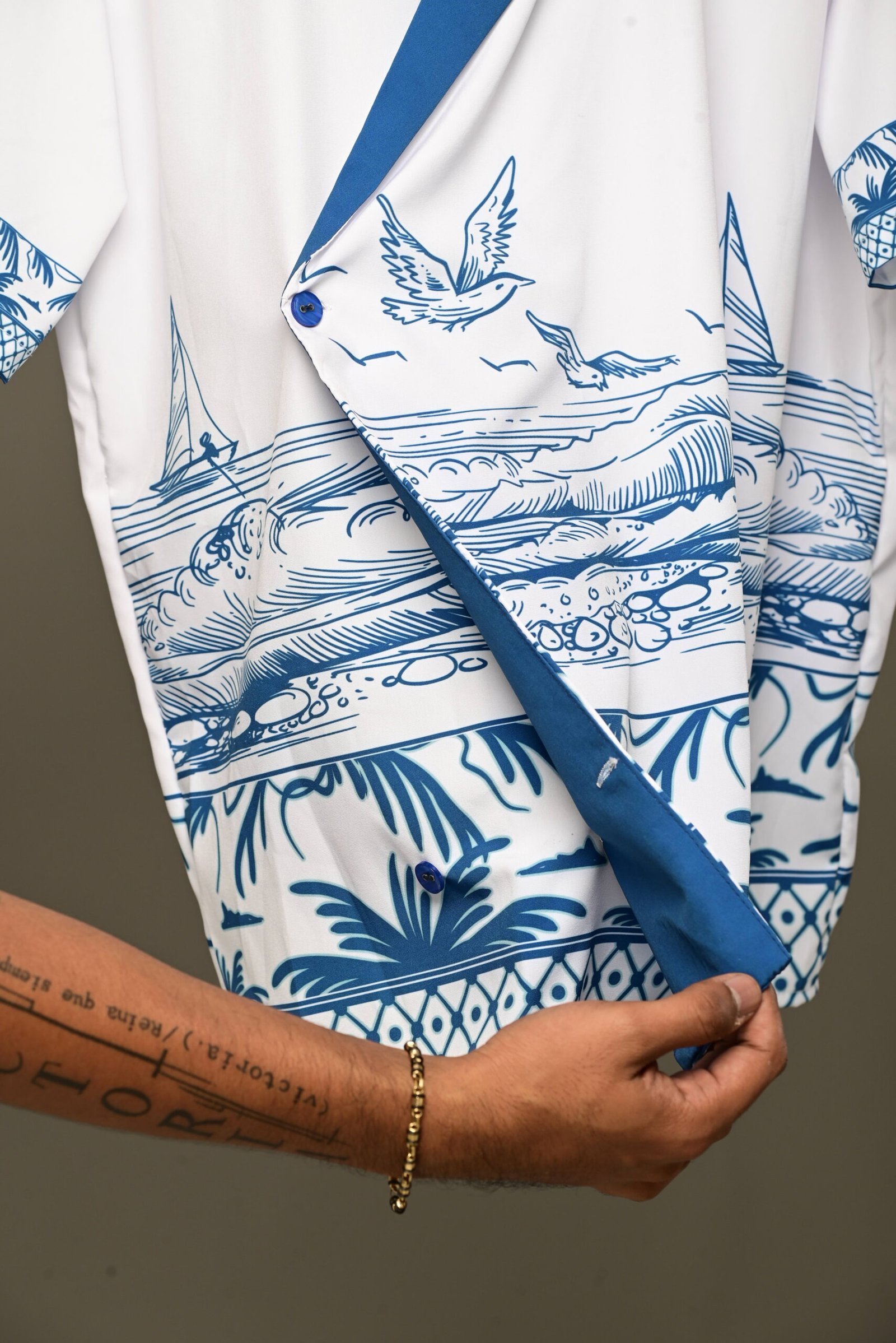 Camisa Antaño Azul - Image 6