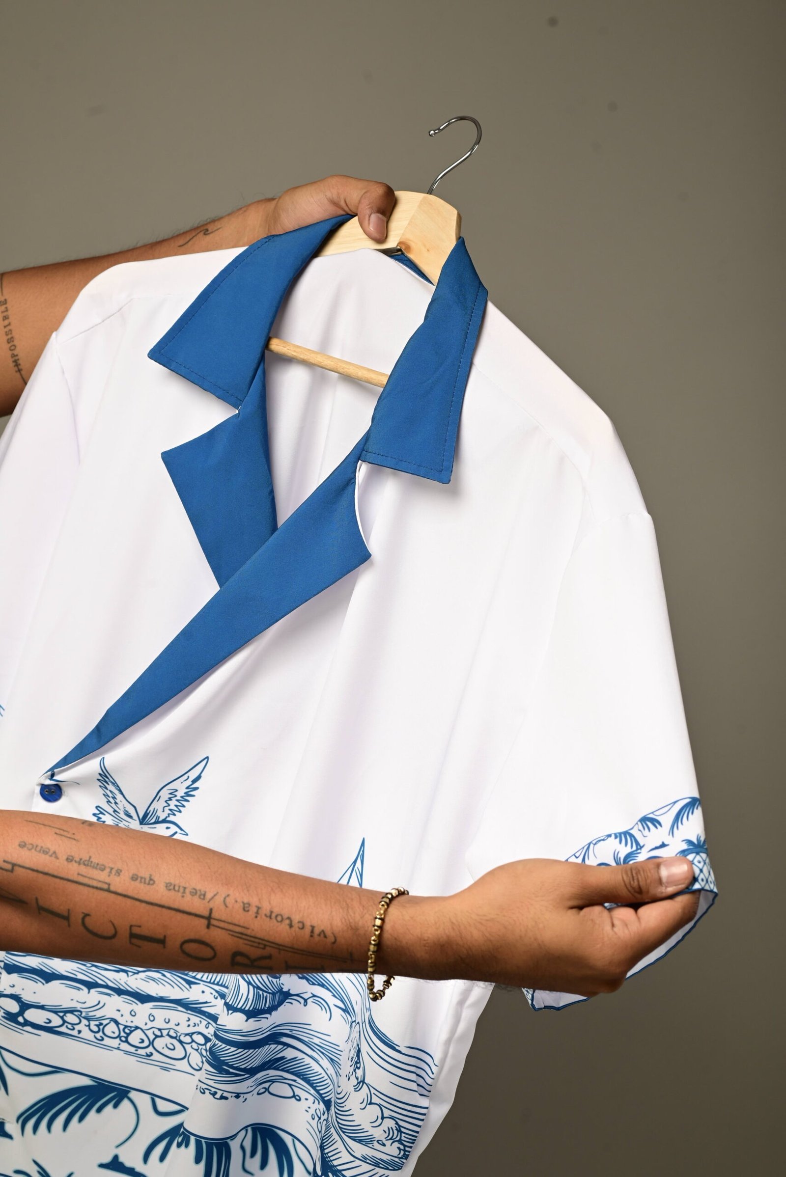 Camisa Antaño Azul - Image 12