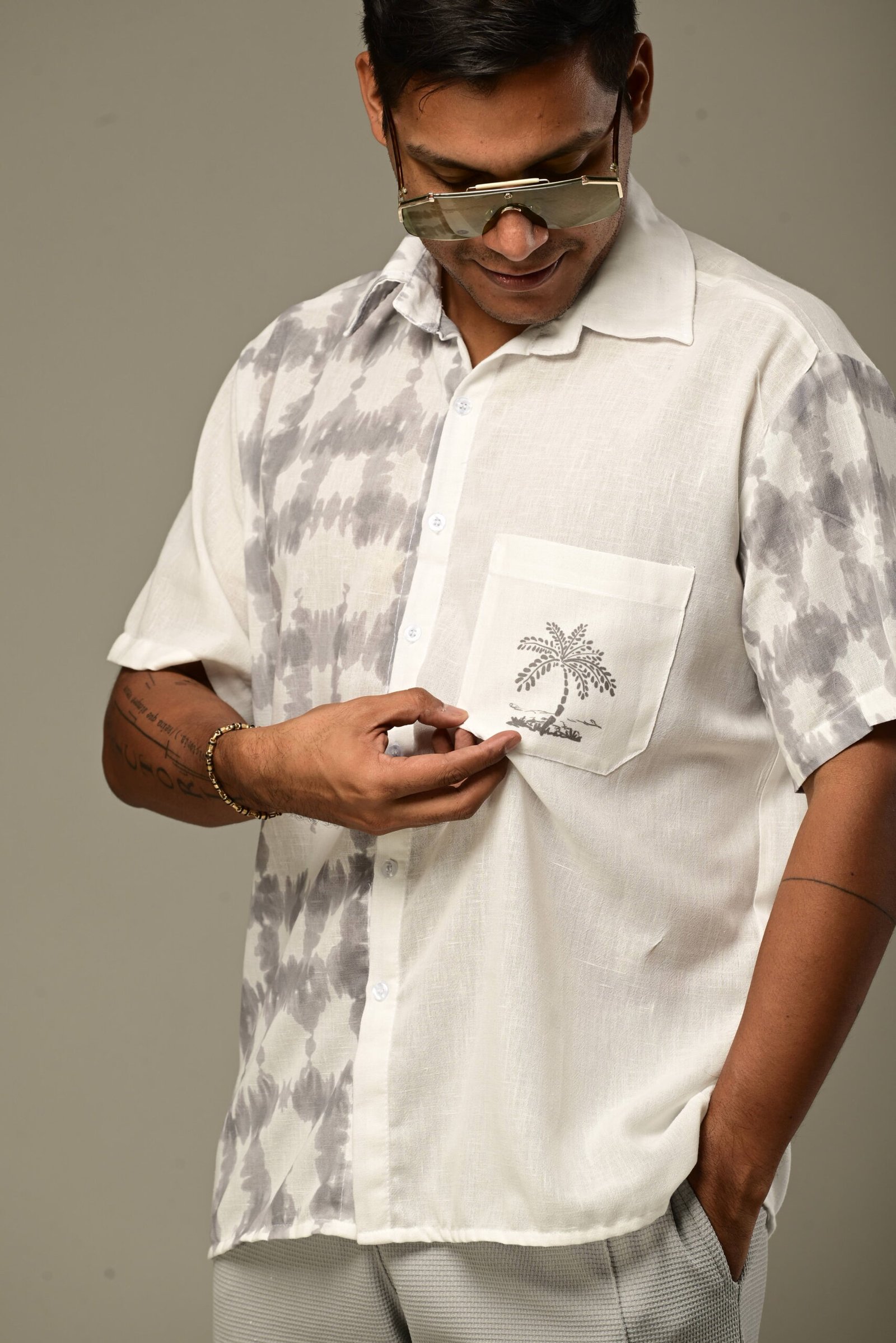 Camisa Gris palma - Image 4