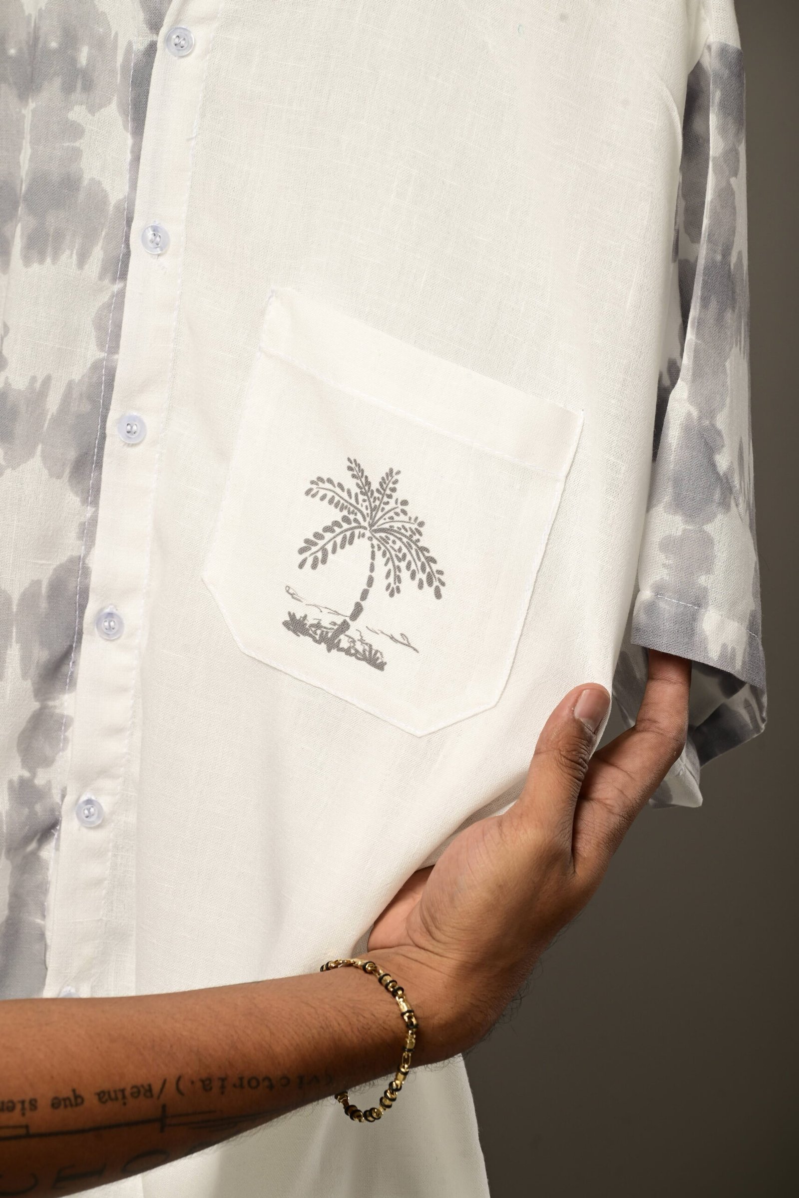 Camisa Gris palma - Image 3